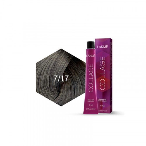لاكمي كولاج صبغة شعر دائمه اشقر رمادي متوسط 7/17 لاكمي كولاج صبغة شعر دائمه اشقر رمادي متوسط 7/17
