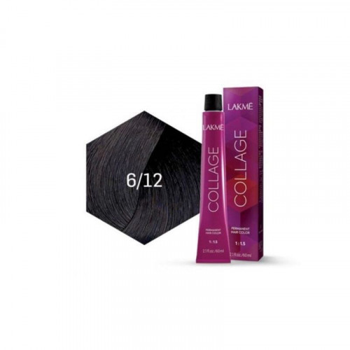 لاكمي كولاج صبغة شعر دائمه بنفسجي رمادي اشقر غامق6/12 لاكمي كولاج صبغة شعر دائمه بنفسجي رمادي اشقر غامق6/12