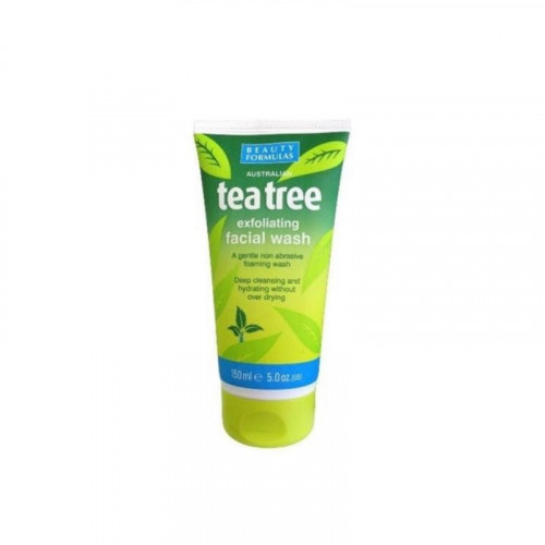 بيوتي فورميولا غسول مقشر للوجه لتنظيف الرؤوس السوداء من شجرة الشاي 150 مل بيوتي فورميولا غسول مقشر للوجه لتنظيف الرؤوس السوداء من شجرة الشاي 150 مل