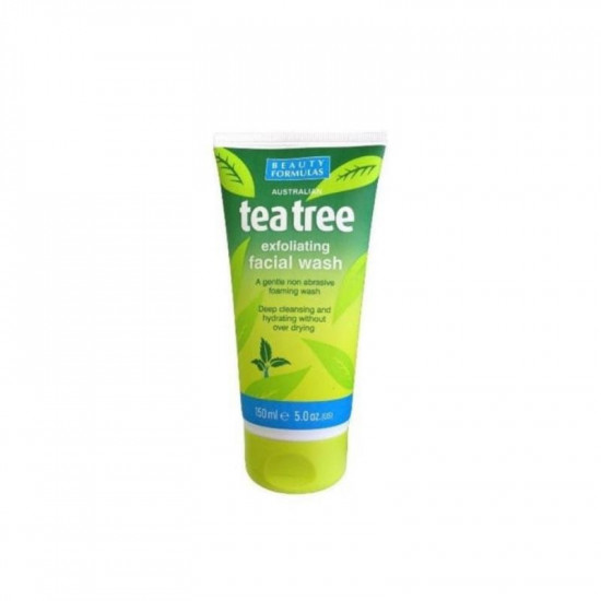 بيوتي فورميولا غسول مقشر للوجه لتنظيف الرؤوس السوداء من شجرة الشاي 150 مل بيوتي فورميولا غسول مقشر للوجه لتنظيف الرؤوس السوداء من شجرة الشاي 150 مل