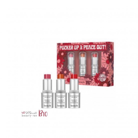 مجموعة بلسم ومرطب شفاه من بينفت - 3 درجات مجموعة بلسم ومرطب شفاه من بينفت - 3 درجات