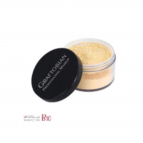 بودرة الوجه لوكس كاشمير اتش دي من غرافتوبيان - بنانا كريم باي بودرة الوجه لوكس كاشمير اتش دي من غرافتوبيان - بنانا كريم باي