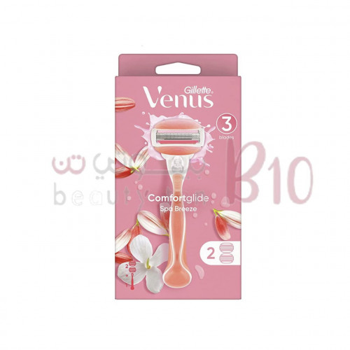 مجموعة شفرات جيليت فينوس كومفورت جلايد وايت تي مجموعة شفرات جيليت فينوس كومفورت جلايد وايت تي