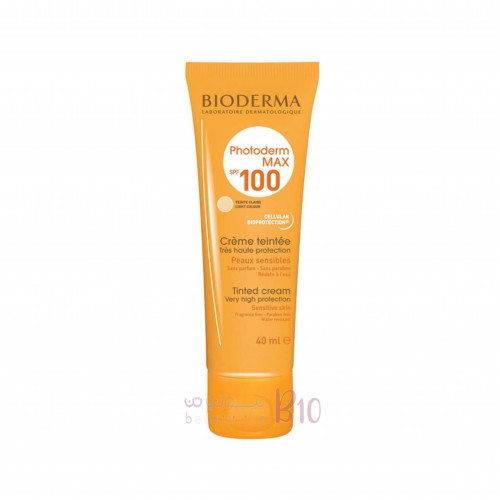 كريم واقي ملون عالي الحماية من الشمس فوتوديرم ماكس 100 SPF من بايوديرما – 40 مل كريم واقي ملون عالي الحماية من الشمس فوتوديرم ماكس 100 SPF من بايوديرما – 40 مل