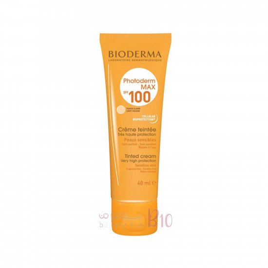 كريم واقي ملون عالي الحماية من الشمس فوتوديرم ماكس 100 SPF من بايوديرما – 40 مل كريم واقي ملون عالي الحماية من الشمس فوتوديرم ماكس 100 SPF من بايوديرما – 40 مل