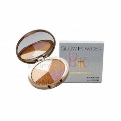 مضيء الوجه جلو بودر دايموند ويستGold/White/Purple