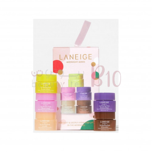 مجموعة قناع الشفاه الليلي ميني من لانج مجموعة قناع الشفاه الليلي ميني من لانج