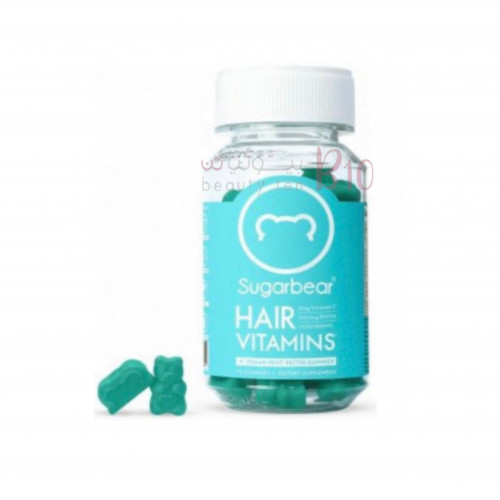 فيتامينات شوقر بير هير فيتامينات نباتية-75قطعة