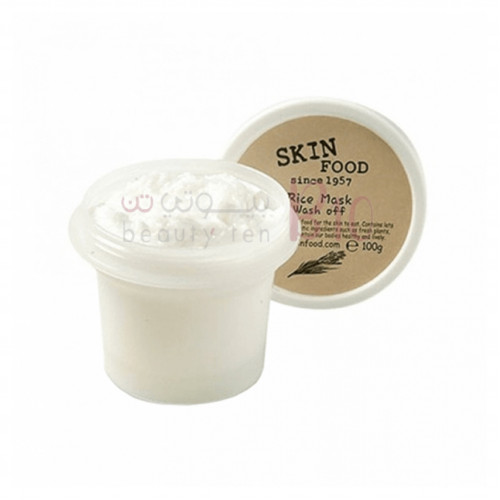 قناع الوجه بالأرز من سكن فود -100غ قناع الوجه بالأرز من سكن فود -100غ