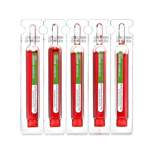 انبولات كولاجين سائل + حمض الهيالورونيك ، 10 أنابيب سائلة 100 مل انبولات كولاجين سائل + حمض الهيالورونيك ، 10 أنابيب سائلة 100 مل