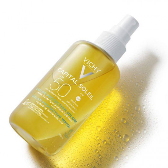 ماء تسمير البشرة المرطب والوقائي بعامل حماية من الشمس 50 من فيشي 200مل ماء تسمير البشرة المرطب والوقائي بعامل حماية من الشمس 50 من فيشي 200مل