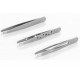 ملقاط شعر من الإستانلس ستيل مكون من 3 قطع من ماكس اليجانس ملقاط شعر من الإستانلس ستيل مكون من 3 قطع من ماكس اليجانس