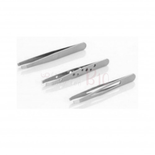 ملقاط شعر من الإستانلس ستيل مكون من 3 قطع من ماكس اليجانس ملقاط شعر من الإستانلس ستيل مكون من 3 قطع من ماكس اليجانس