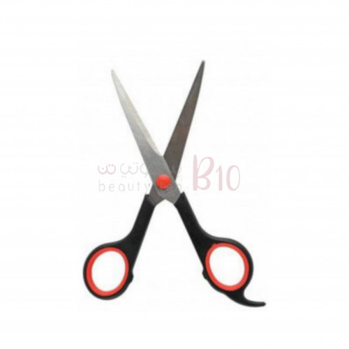 مقص شعر أسود/ فضي من ماكس إليجانس