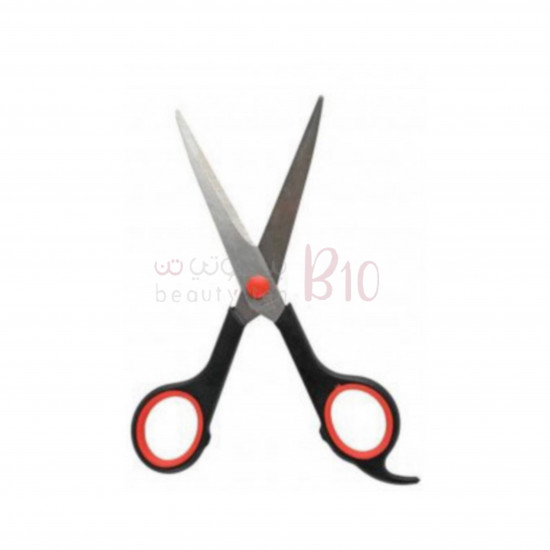 مقص شعر أسود/ فضي من ماكس إليجانس