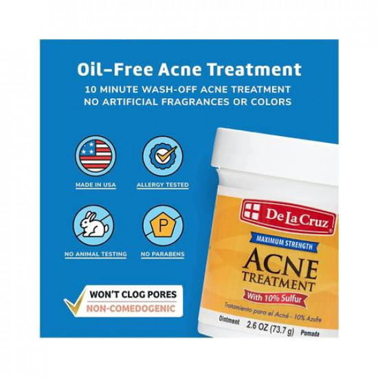 كريم اكني لعلاج حب الشباب مع 10% كبريتات كريم اكني لعلاج حب الشباب مع 10% كبريتات