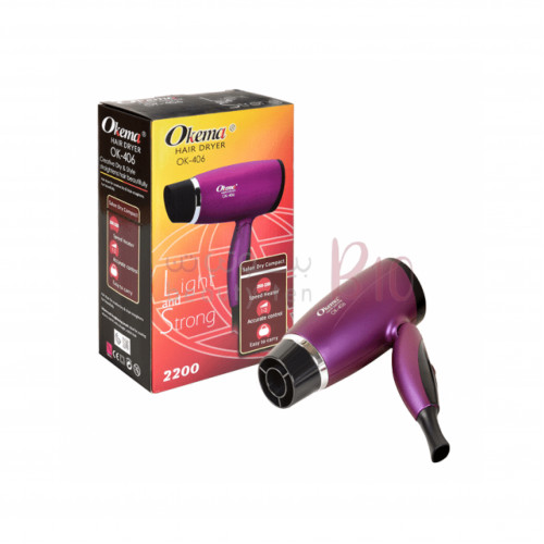 مجفف شعر من اوكيما OK-406 مجفف شعر من اوكيما OK-406