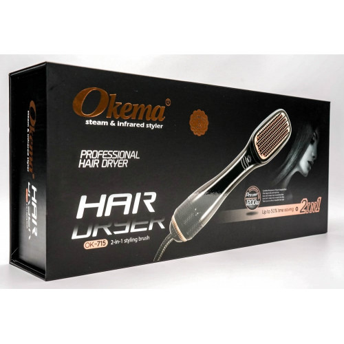 فرشاه حراريه مع مملس 2*1 من اوكيما Ok-715 فرشاه حراريه مع مملس 2*1 من اوكيما Ok-715