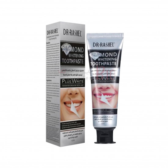 معجون أسنان دكتور راشيل دايموند للتبييض، 120 جم معجون أسنان دكتور راشيل دايموند للتبييض، 120 جم