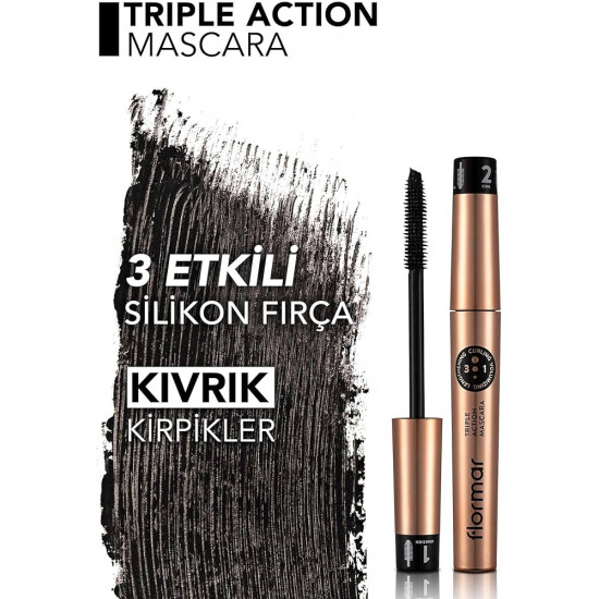 ماسكارا ثلاثية المفعول من فلورمار ماسكارا ثلاثية المفعول من فلورمار