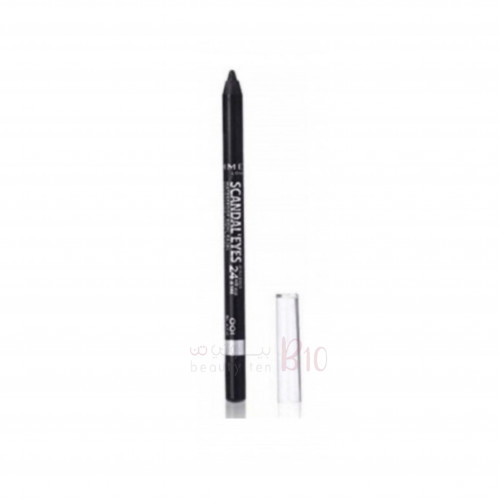 ريميل لندن قلم كحل سكاندل ايز مقاوم للماء -اسود ريميل لندن قلم كحل سكاندل ايز مقاوم للماء -اسود