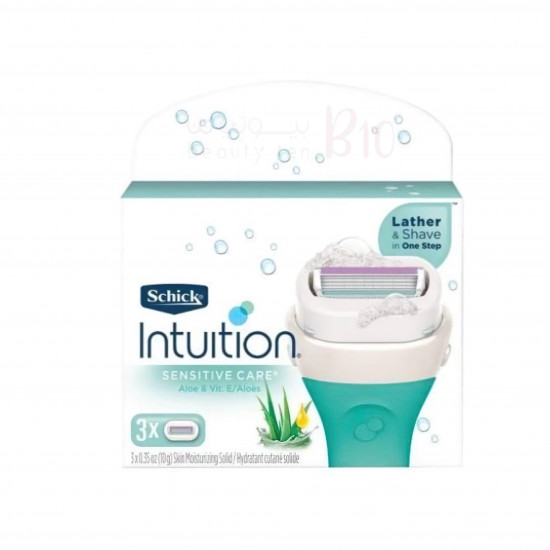 ملحقات موس الحلاقه برغوة الصبار وفيتامين اي من شيك انتيوشن - 3 قطع ملحقات موس الحلاقه برغوة الصبار وفيتامين اي من شيك انتيوشن - 3 قطع