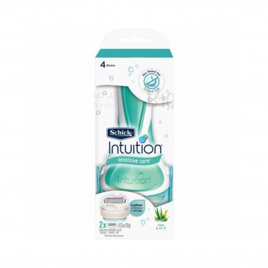 أداة موس الحلاقه والرغوه بالصبار وفيتامين اي من شيك انتيوشن - 2 قطعة أداة موس الحلاقه والرغوه بالصبار وفيتامين اي من شيك انتيوشن - 2 قطعة