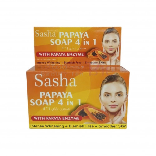 ساشا صابون البابايا -1*4 - 100ج ساشا صابون البابايا -1*4 - 100ج