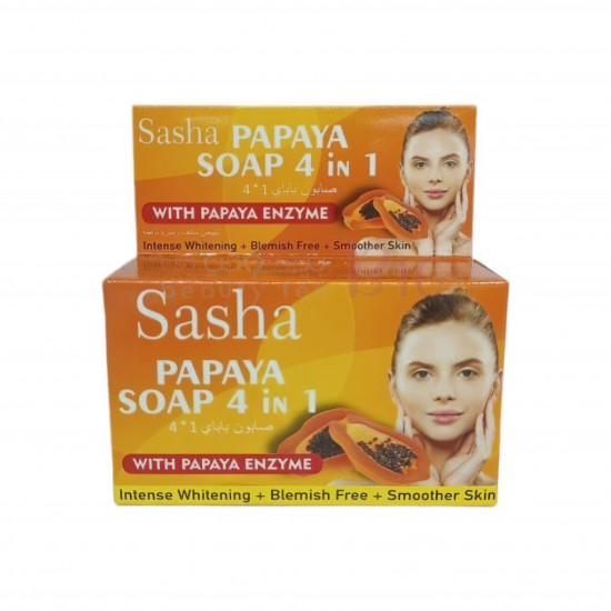 ساشا صابون البابايا -1*4 - 100ج