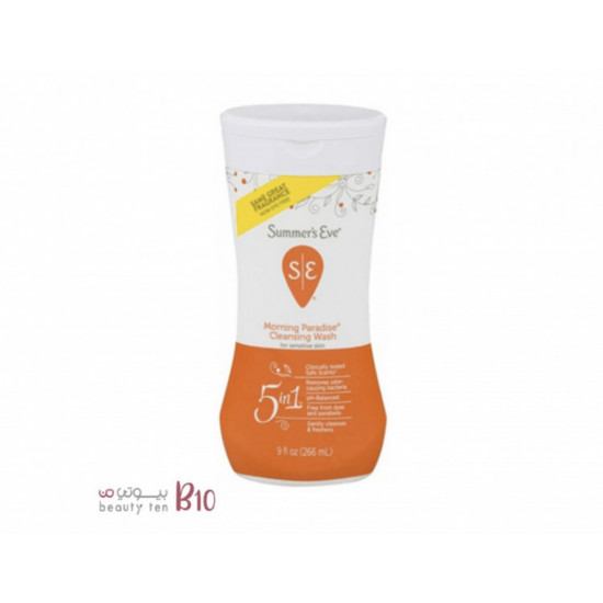 غسول المنطقة الحساسة مورنينج برادايس للبشرة الحساسة من سمرز ايف- 266مل غسول المنطقة الحساسة مورنينج برادايس للبشرة الحساسة من سمرز ايف- 266مل