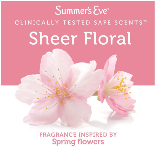 مناديل قماشية مبللة للمنطقة الحساسة شير فلورال للبشرة الحساسة سمرز إيف - 16 منديل