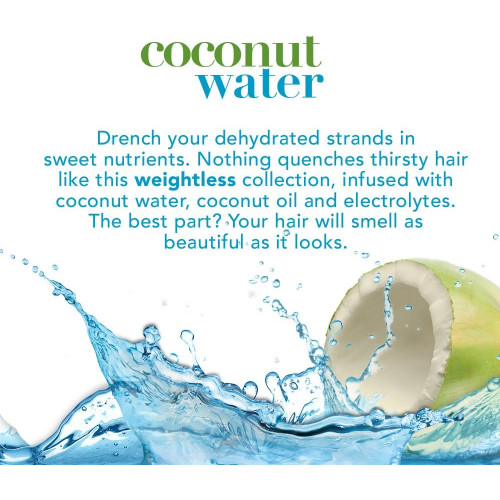 شامبو بماء جوز الهند المرطب من او جي اكس - 385مل