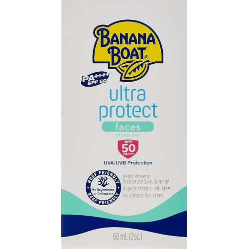 لوشن الوقاية من الشمس للوجه من بمعامل حماية 50 من بانانا بوت 60 مل
