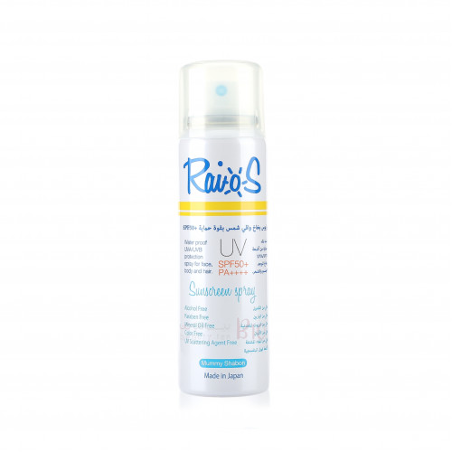 بخاخ واقي من الشمس 50 من مامي شابون - 70 مل بخاخ واقي من الشمس 50 من مامي شابون - 70 مل