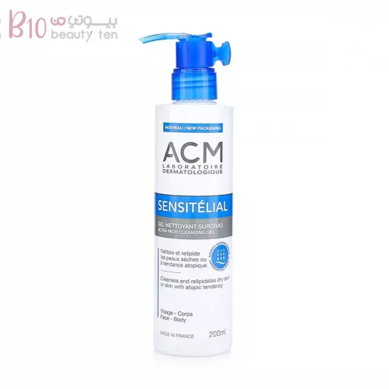 جل منظف للبشرة الجافة الحساسة من اي سي ام 200مل جل منظف للبشرة الجافة الحساسة من اي سي ام 200مل