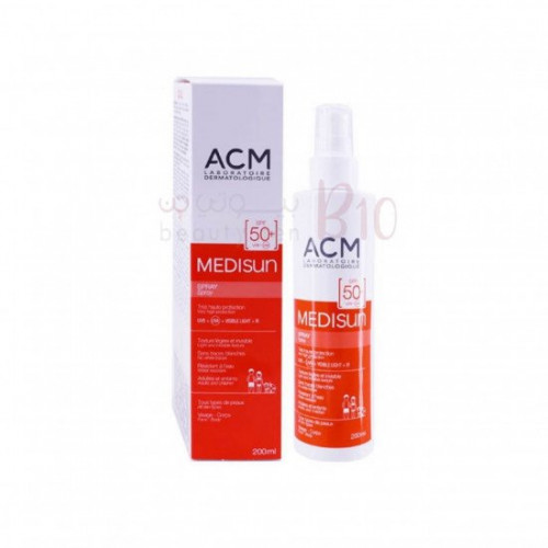 بخاخ واقي شمس ميدي صن بعامل حماية +50 من أي سي إم - 200مل