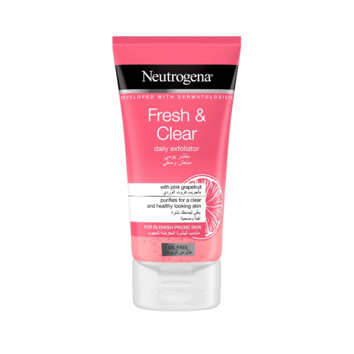 نتروجينا مقشر يومي بالجريب فروت الوردي 150مل نتروجينا مقشر يومي بالجريب فروت الوردي 150مل