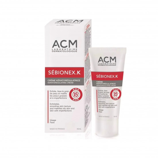 كريم مقشر للبشرة الدهنية من اي سي ام - 40مل