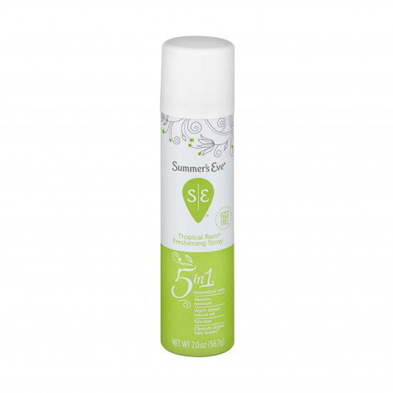 بخاخ معطر برائحة الأمطار الإستوائية للمنطقة الحساسة من سمرز ايف - 56.7غ بخاخ معطر برائحة الأمطار الإستوائية للمنطقة الحساسة من سمرز ايف - 56.7غ