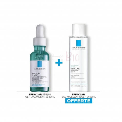 ثنائي العناية بالبشرة المعرضة للحبوب ،ايفاكلار الترا سيروم 30مل+ماء ميسيلار الترا 50مل مجانا. ثنائي العناية بالبشرة المعرضة للحبوب ،ايفاكلار الترا سيروم 30مل+ماء ميسيلار الترا 50مل مجانا.