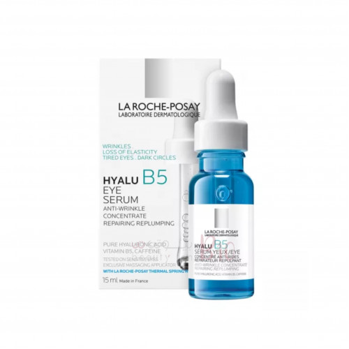 سيروم الهيالورونيك اسيد هايلو B لمحيط العين من لاروش بوزيه 15مل سيروم الهيالورونيك اسيد هايلو B لمحيط العين من لاروش بوزيه 15مل