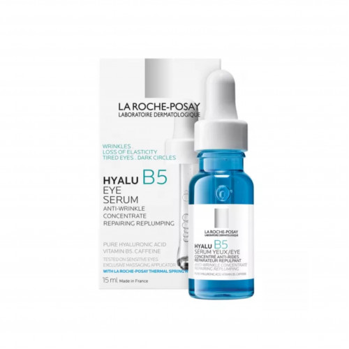 سيروم الهيالورونيك اسيد هايلو B لمحيط العين من لاروش بوزيه 15مل سيروم الهيالورونيك اسيد هايلو B لمحيط العين من لاروش بوزيه 15مل