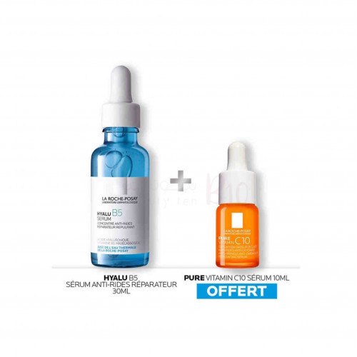الثنائي المضاد للتجاعيد للإصلاح والاشراق فيتامين سي 10مل +هيالورنيك اسيد 30مل من لاروش بوزيه الثنائي المضاد للتجاعيد للإصلاح والاشراق فيتامين سي 10مل +هيالورنيك اسيد 30مل من لاروش بوزيه