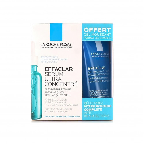 سيروم مقشر مضاد للعلامات 30مل + جل رغوة تنظيف 50 مل مجانا لاروش بوزيه سيروم مقشر مضاد للعلامات 30مل + جل رغوة تنظيف 50 مل مجانا لاروش بوزيه