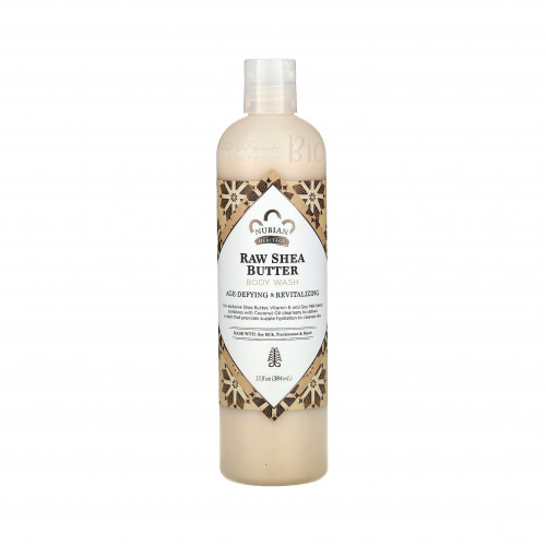 غسول للجسم بزبدة الشيا الخام من نوبيان هيرتج 384 مل