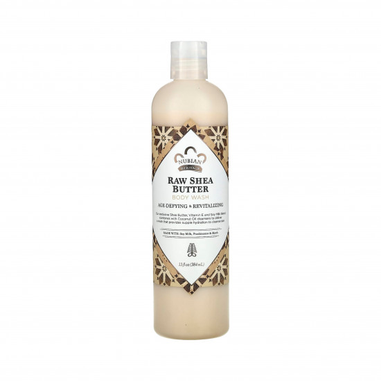 غسول للجسم بزبدة الشيا الخام من نوبيان هيرتج 384 مل