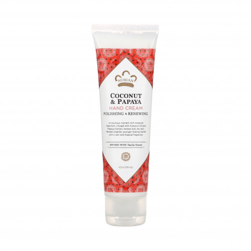 كريم اليد بجوز الهند والبابايا من نوبيان، (118 مل) كريم اليد بجوز الهند والبابايا من نوبيان، (118 مل)