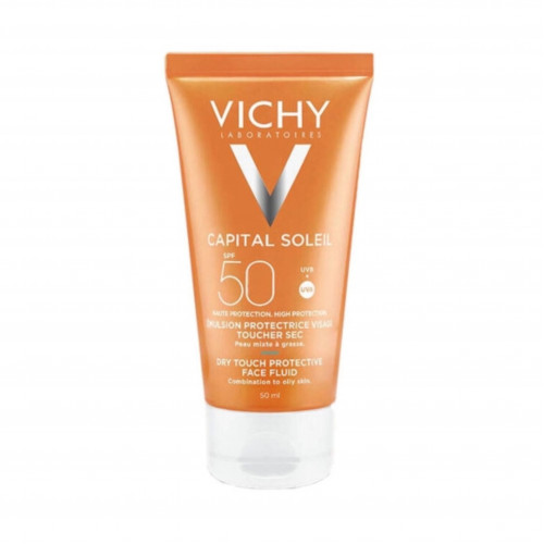 فيشي كابيتال سوليل SPF50 + سائل مطفأ اللمعة 50مل فيشي كابيتال سوليل SPF50 + سائل مطفأ اللمعة 50مل