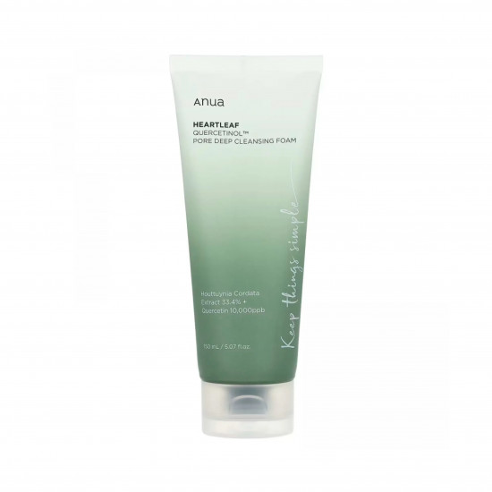 أنوا هارت ليف كيرسيتينول رغوة التنظيف العميق للمسام 150 مل أنوا هارت ليف كيرسيتينول رغوة التنظيف العميق للمسام 150 مل