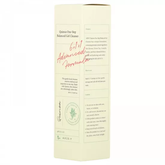 منظف ​​جل متوازن بخطوة واحدة بالكينوا من أكسيس واي - 180 مل
